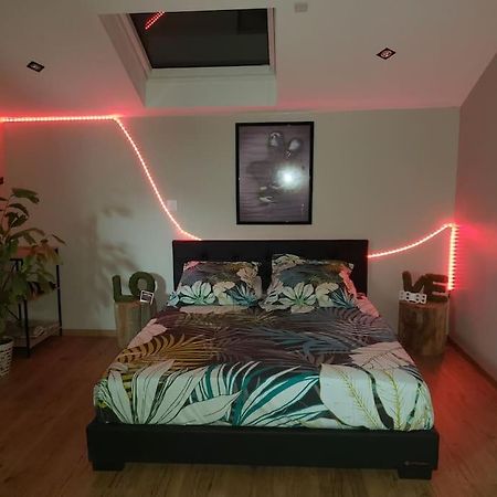 Bulles Etoilees Appartement Avec Jacuzzi Prive Montrevel-en-Bresse Bagian luar foto